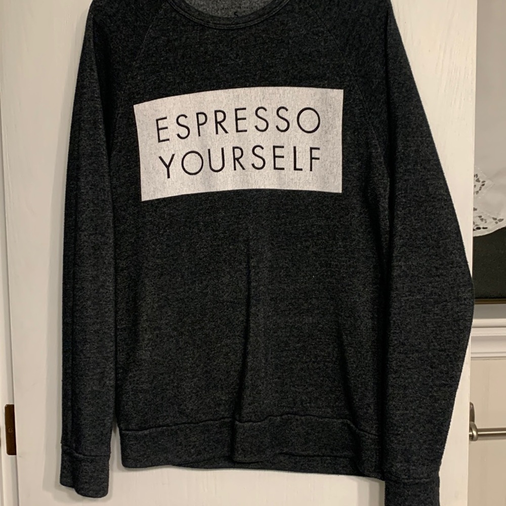 STARBUCKS RESERVE BAR ESPRESSO YOURSELF CREWNECK ✨